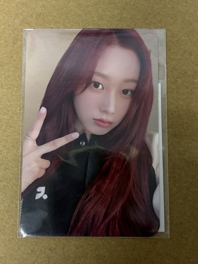 aespa Giselle 吉吉 Girls mumo 特典卡 2.0吉