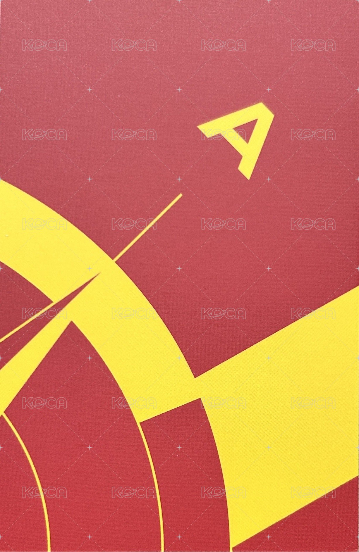 One to All 專輯卡 Illusion ver. 背面