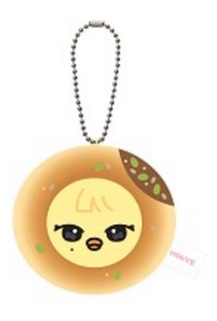 MINIVE SCHOOL 鑰匙圈吊飾 釜山限定 糖餅Rei