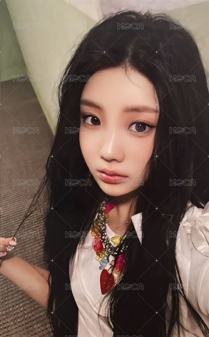 SUPER REAL ME 專輯卡 電子專固配 正面