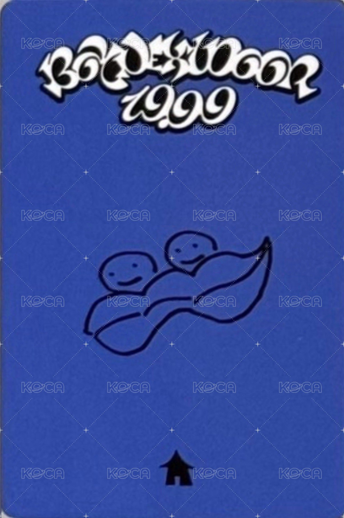 19.99 yzy 北京線下 簽售卡  背面