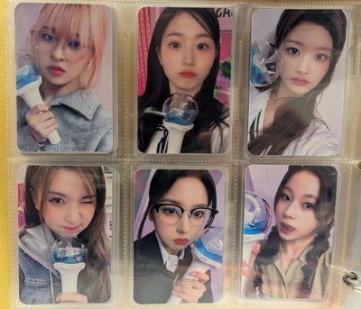 NMIXX 手燈套卡（兩套一起）