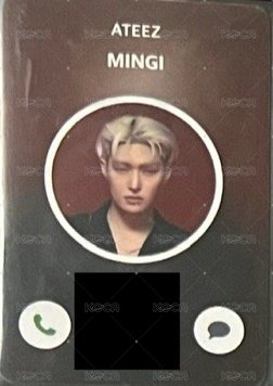 GH2 MINIRECORD 特典卡 AI電話卡 正面