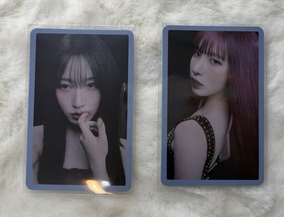 NMIXX Blue Valentine 快閃 別針卡