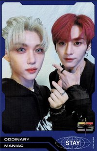 ODDINARY 專輯卡 藍版雙人卡