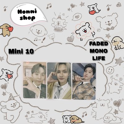 MINI10 專輯卡 ｜FADED MONO LIFE ver.