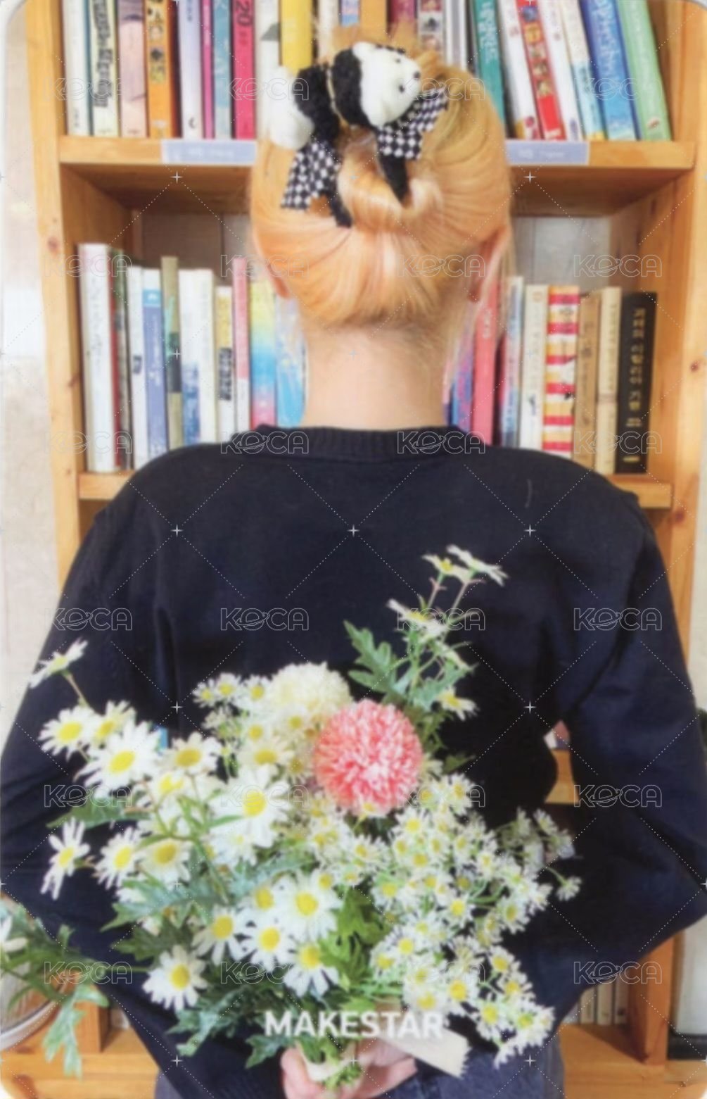 I LOVE ms 3.0 簽售卡 捧花琦 背面