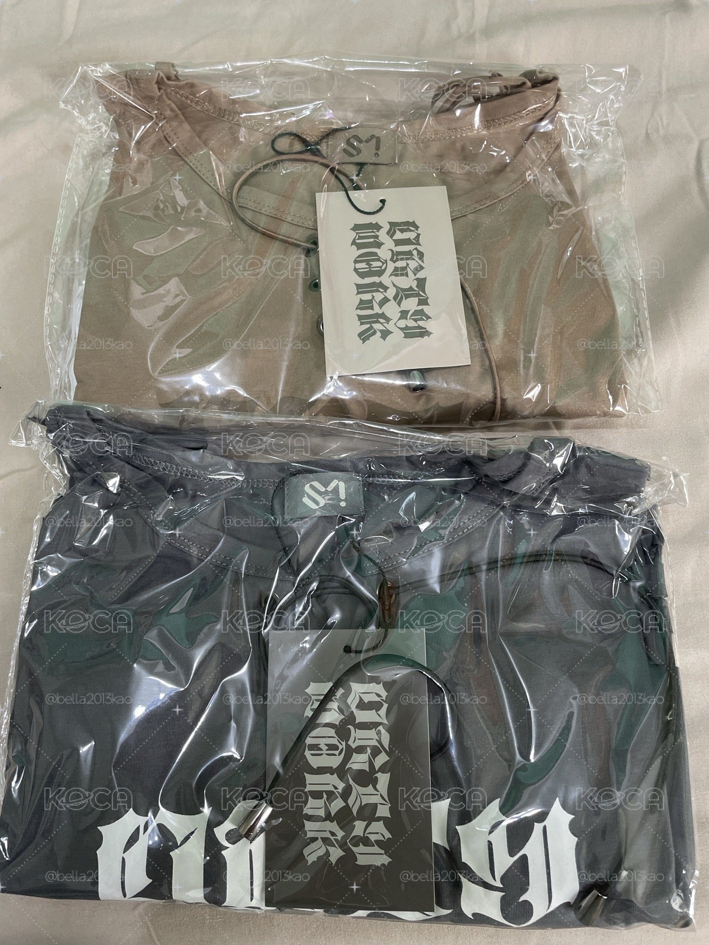 Dirty Work 中國MD上衣 棕 灰