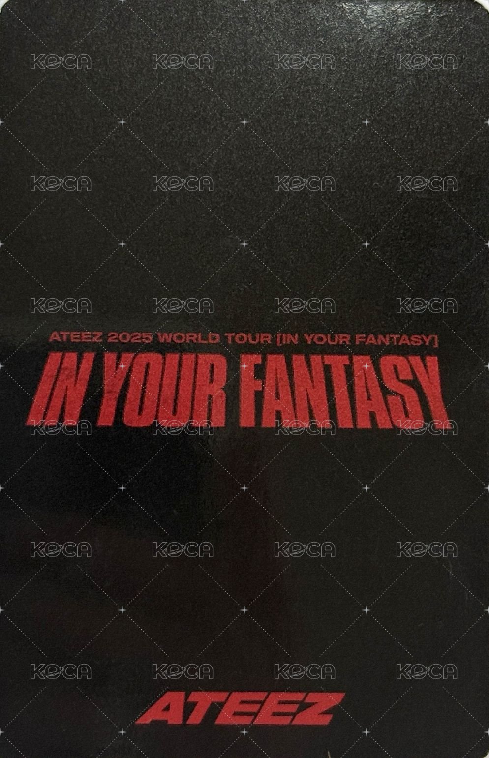 IN YOUR FANTASY 隨機卡 日本場周 背面