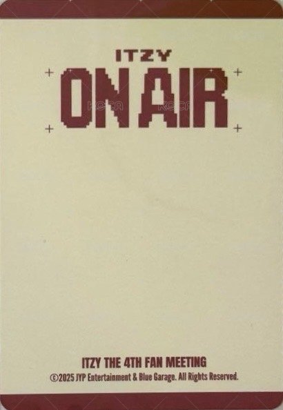 2025 FM 滿額卡 線下快閃店 背面