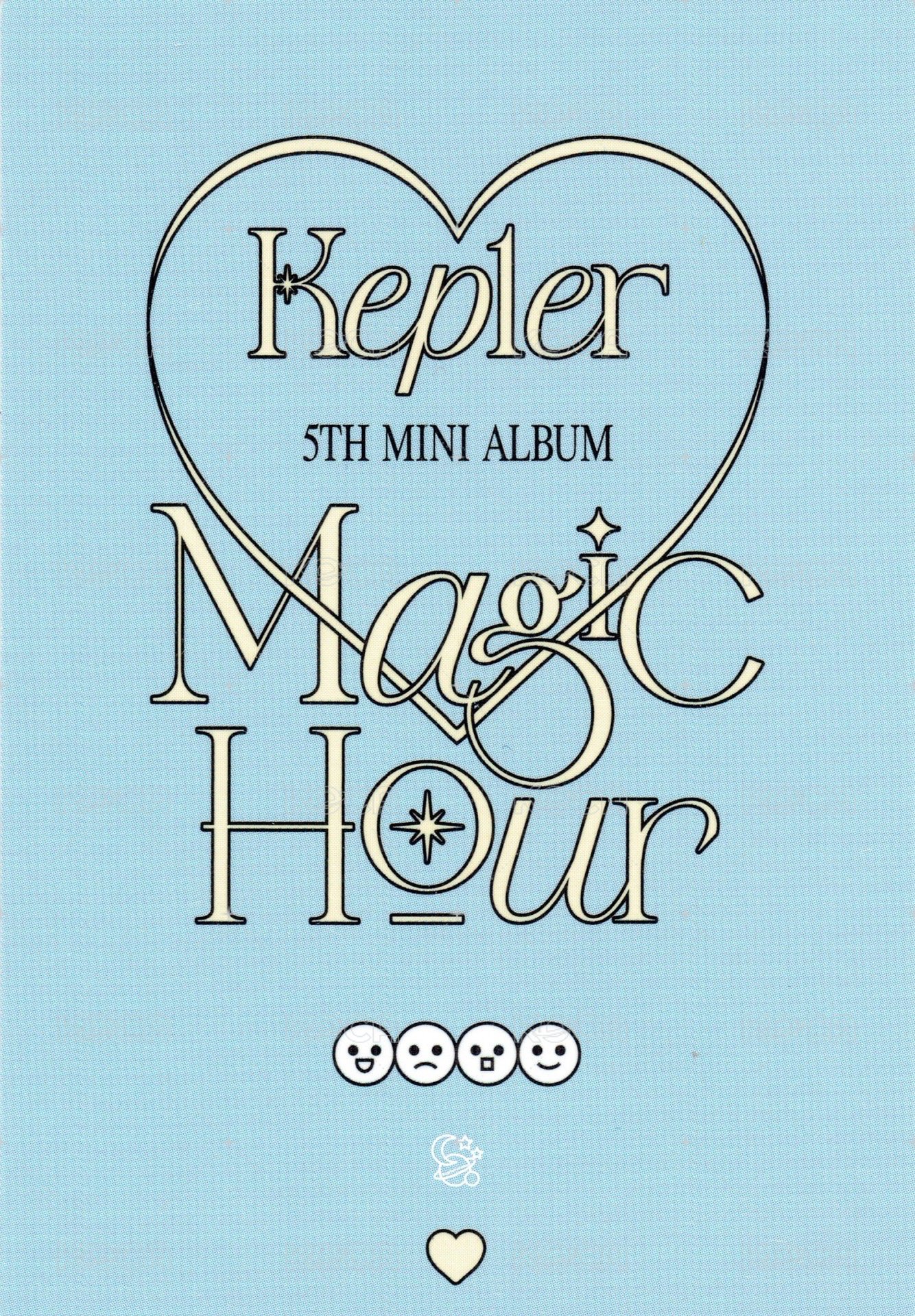 迷五 專輯卡 Tropical Light ver. 背面