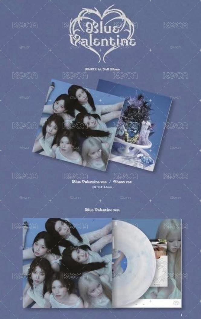NMIXXBlue Valentine專輯】NMIXX正規一blue valentine LP ver 黑膠版未