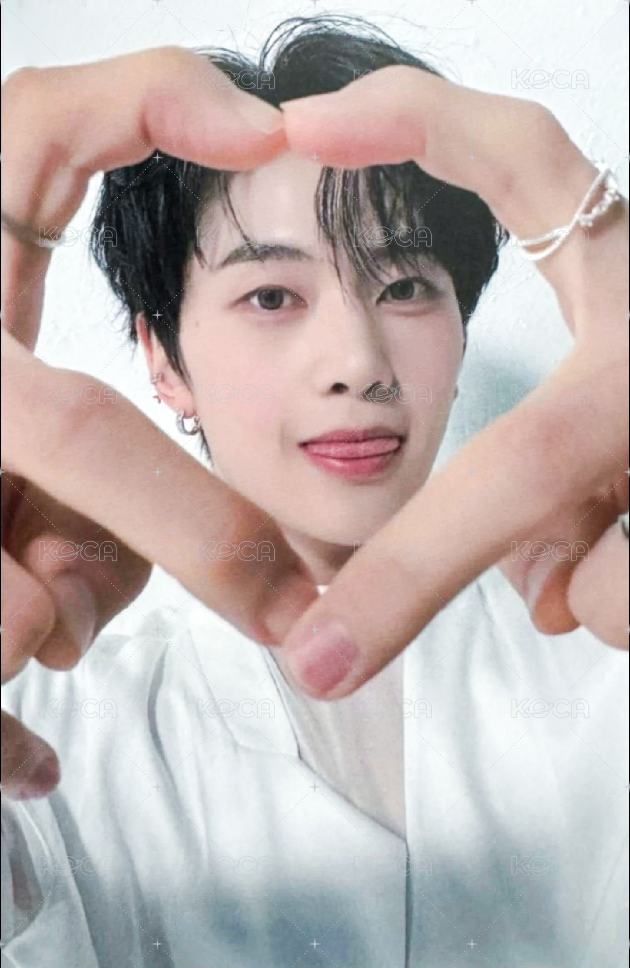 迷五 ma 簽售卡 美男愛心 ver. 正面