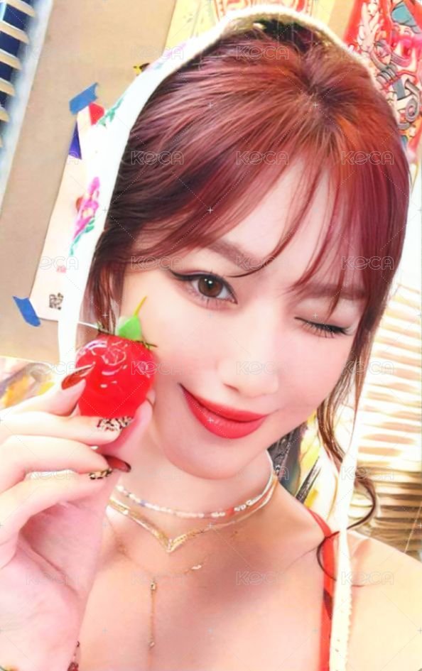 I SWAY ms 3.0 簽售卡 草莓刷 正面