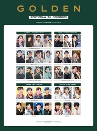 GOLDEN 幸運卡-包含全球通路