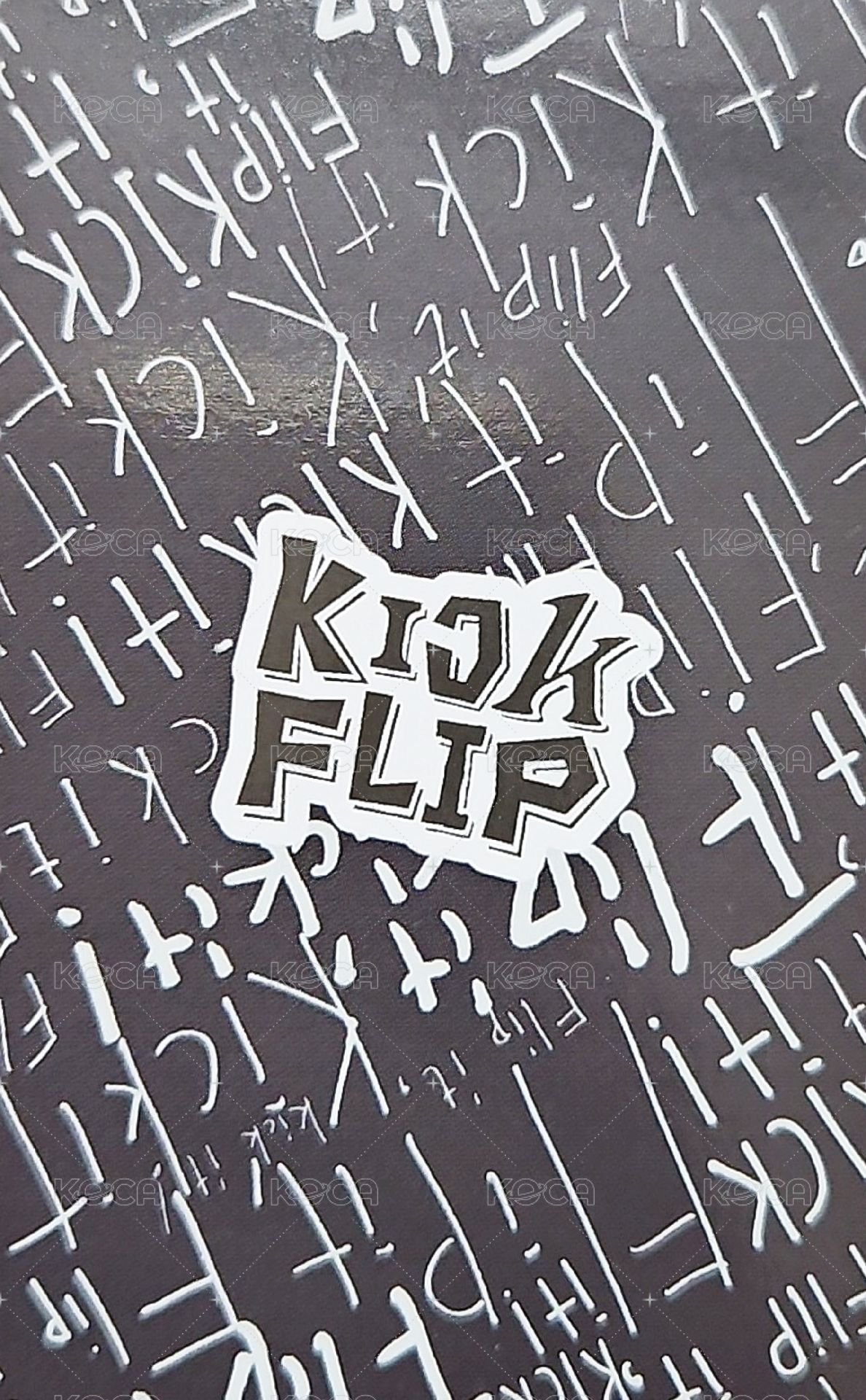 出道快閃店 jyp 幸運卡  背面