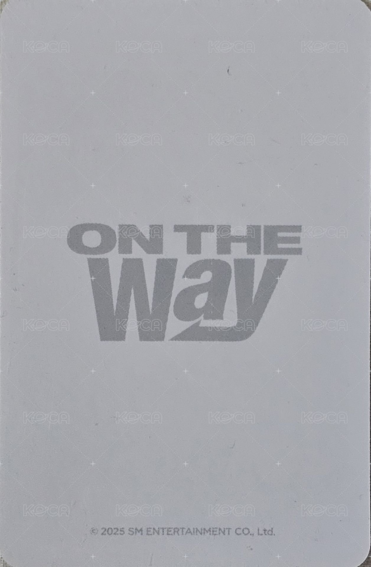 ON THE WAY CONCERT  隨機卡  背面