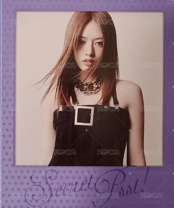 IVE SECRET 專輯卡 拍立得 正面