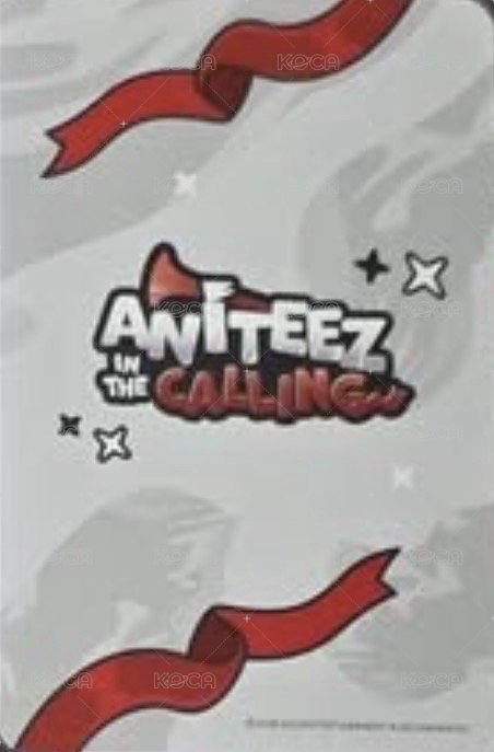 ANITEEZ IN THE CALLING 隨機卡 卡包 背面