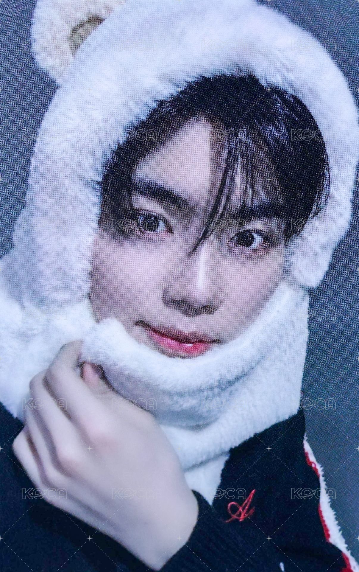 迷五 am 6.0 簽售卡 小熊帽子 ver. 正面