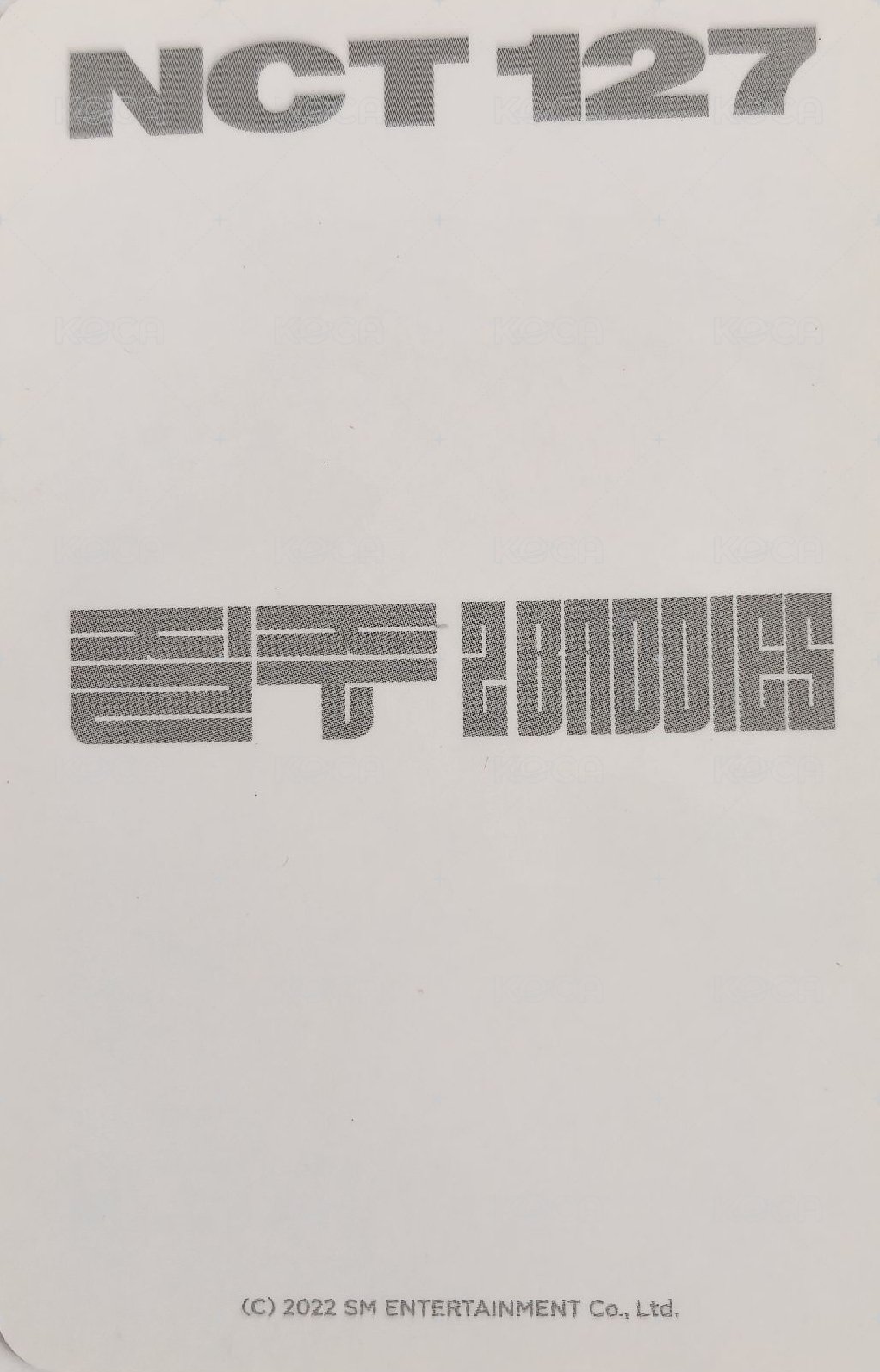 疾馳 (2 Baddies) 隨機卡  背面