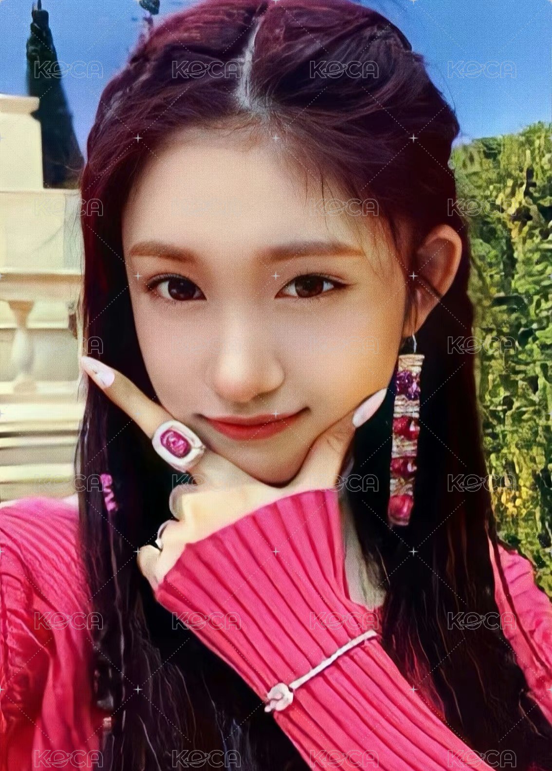 LOVE DIVE am 簽售卡  正面