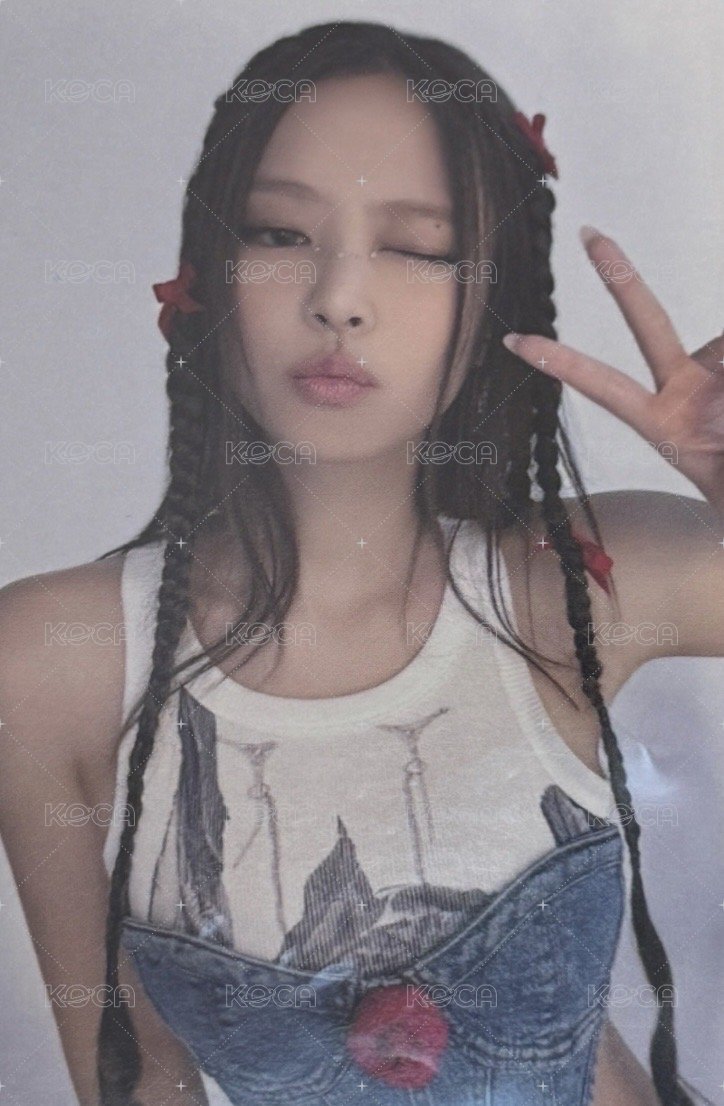 BORN PINK 周邊卡 鐵盒小卡 正面