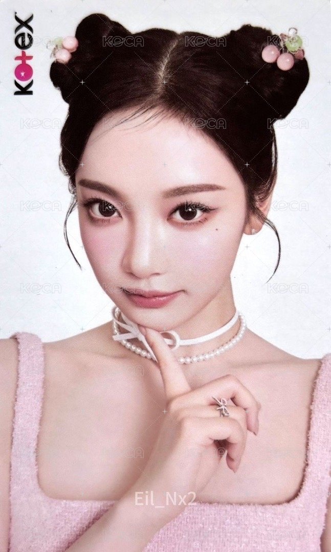 代言卡 高潔絲Kotex寧 正面