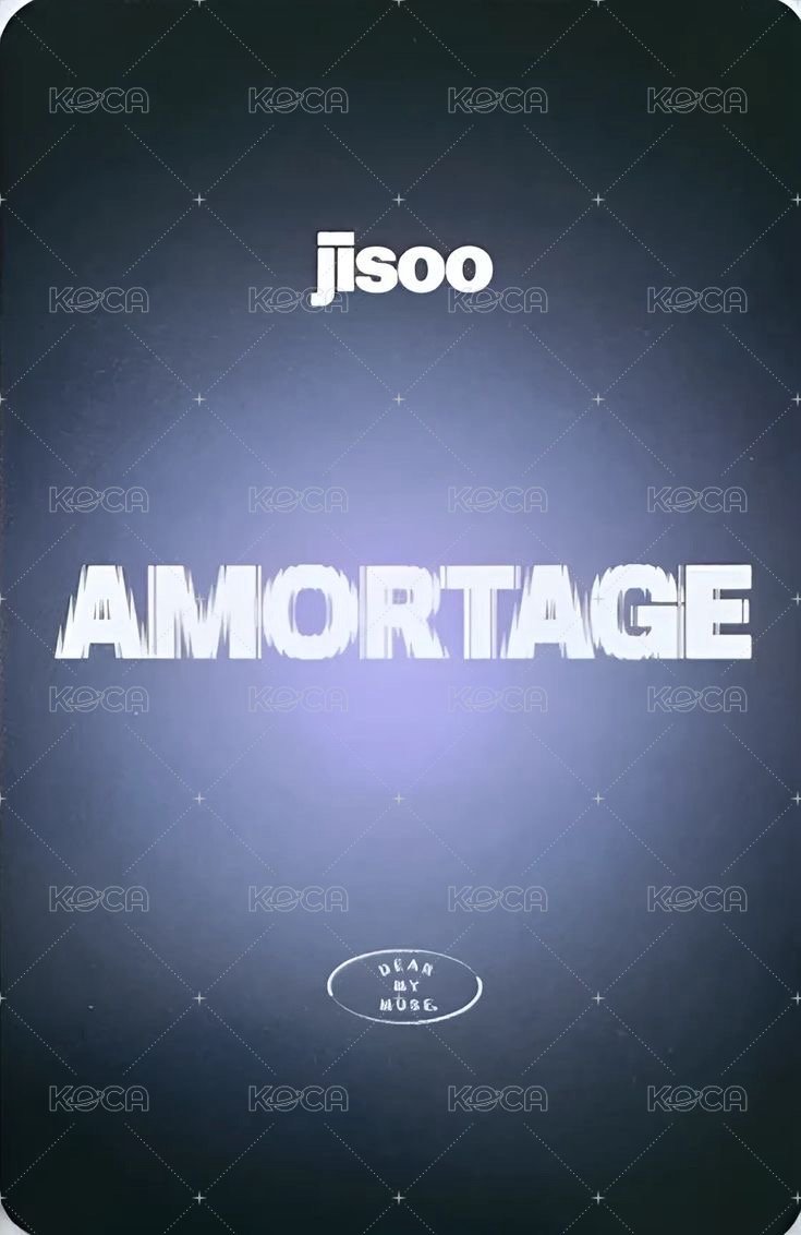 AMORTAGE dmm 預售 特典卡  背面