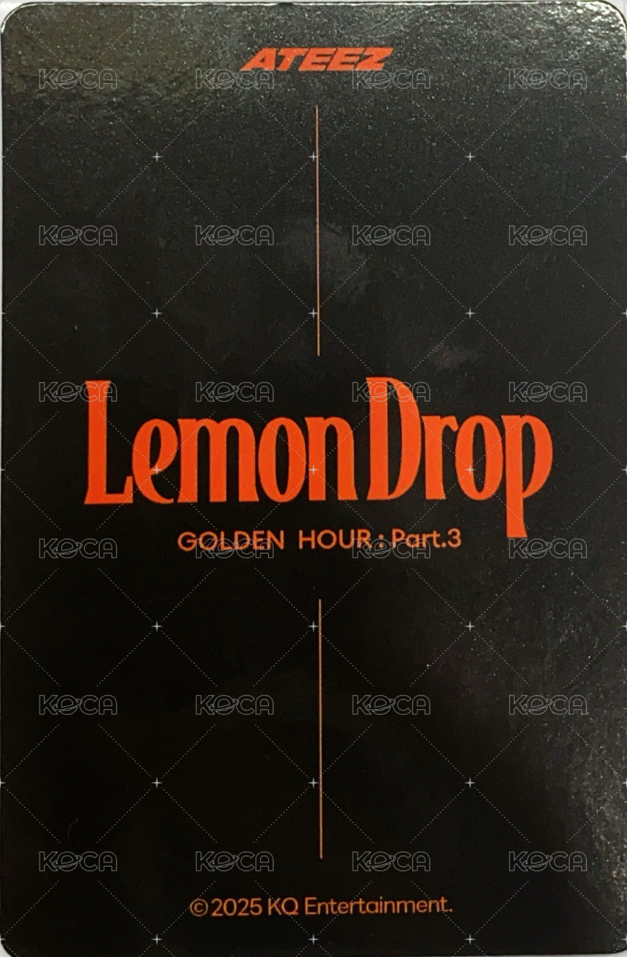 GH3 周邊卡 Linefriend pop-up 卡套 背面