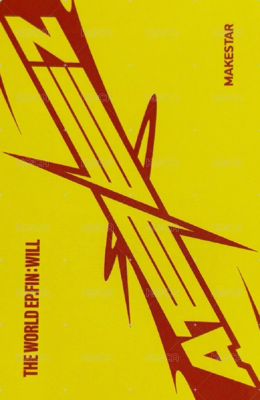 Will ms 簽售卡  背面