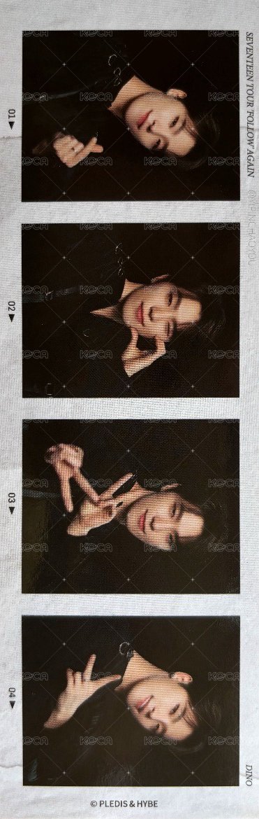 FOLLOW AGAIN 人生四格卡  正面