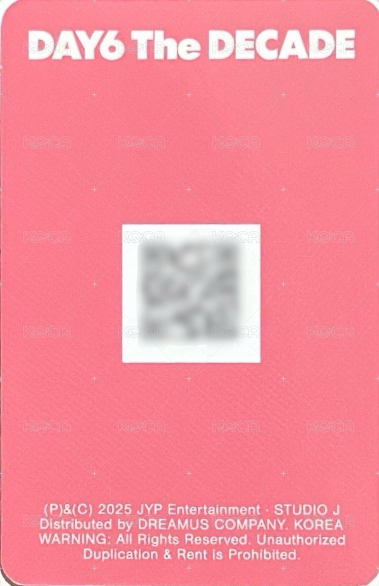 正四 Nemo專 專輯卡 QR卡 背面