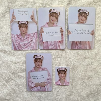 米妮睡衣代言卡 很好看，色調也很好