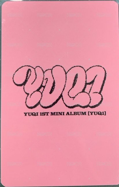 YUQ1 k4 簽售卡 線下簽售1.0 背面