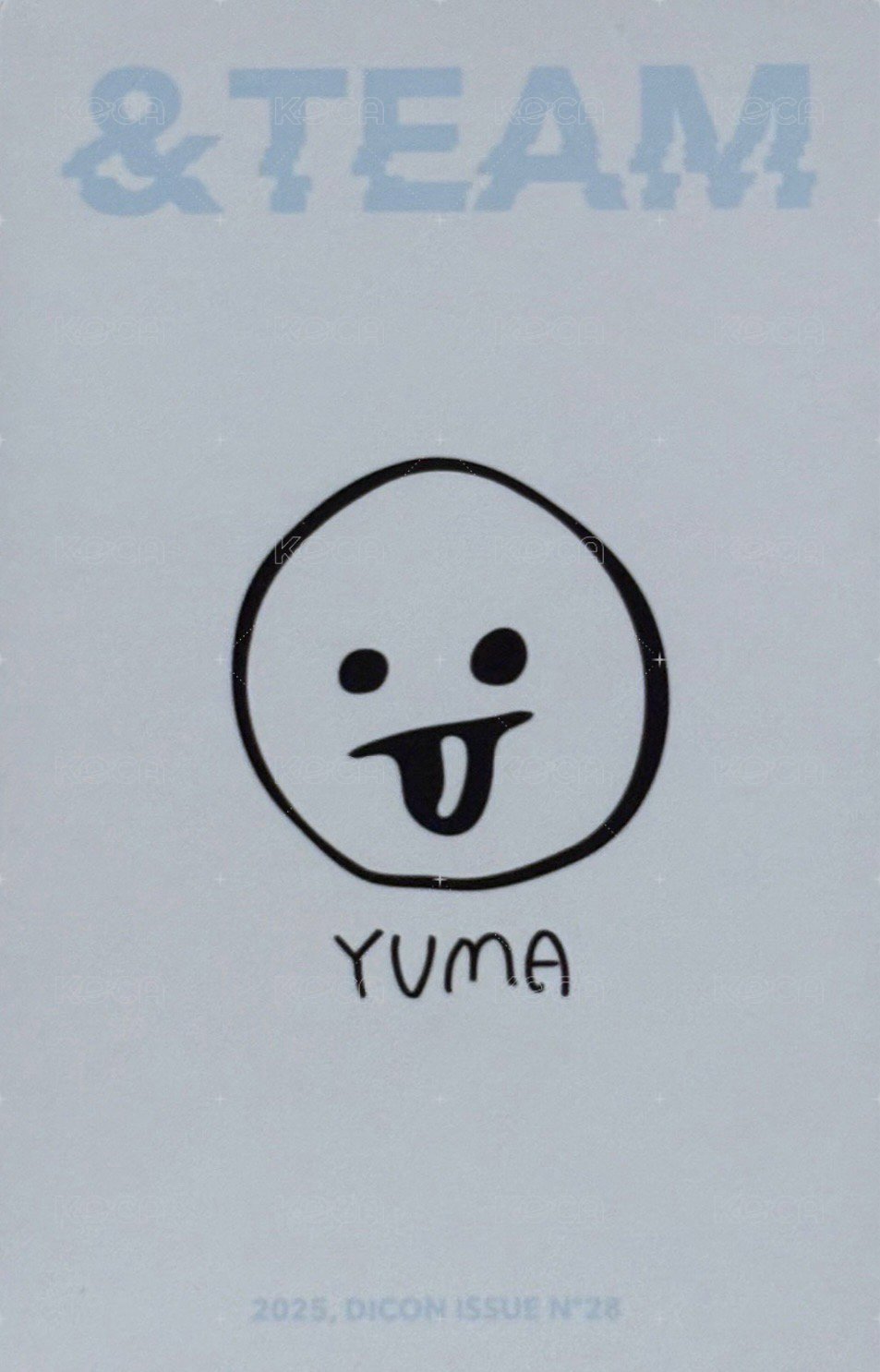 D社 A-TYPE 雜誌卡  背面