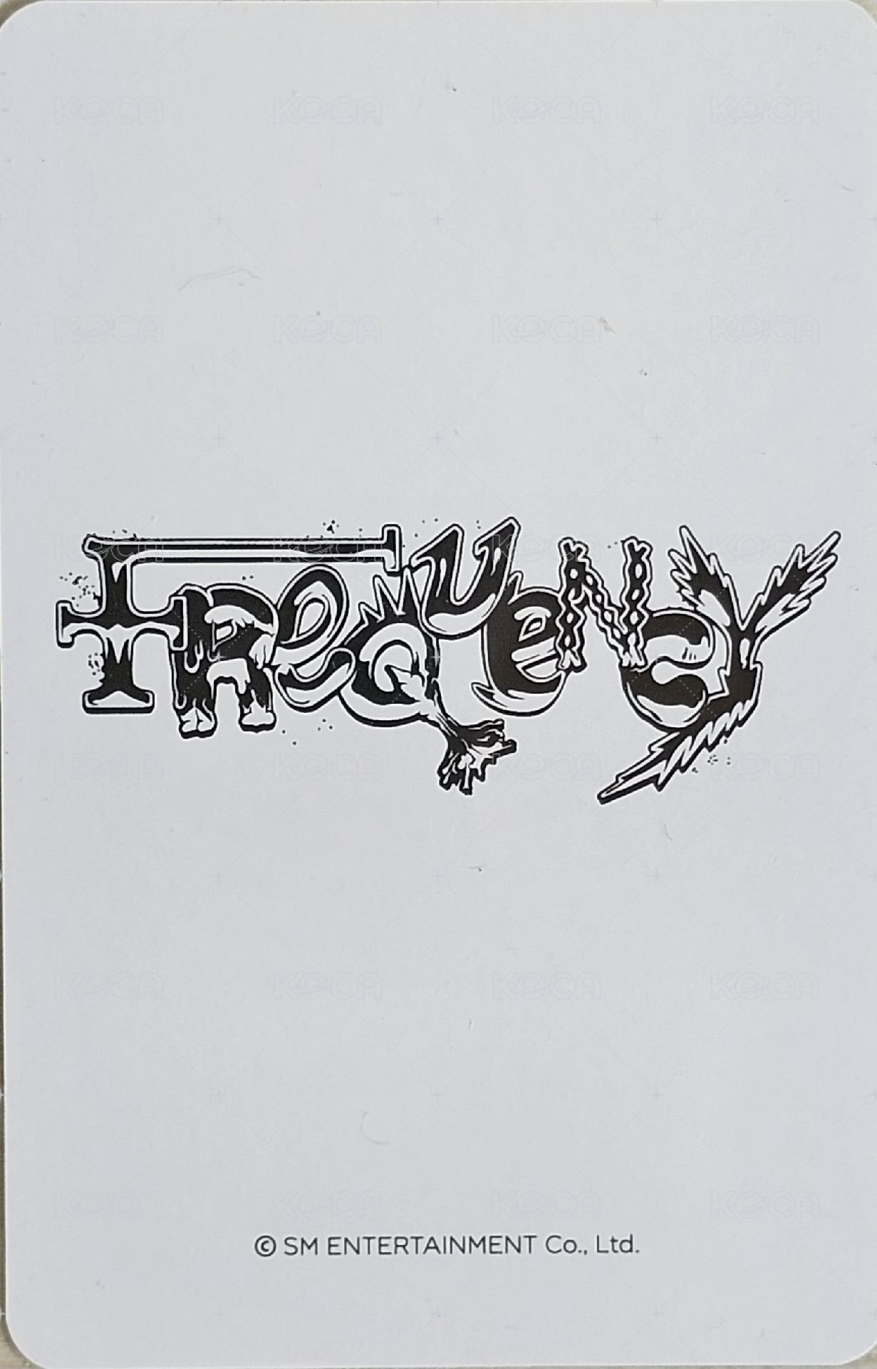 FREQUENCY ms 幸運卡  背面