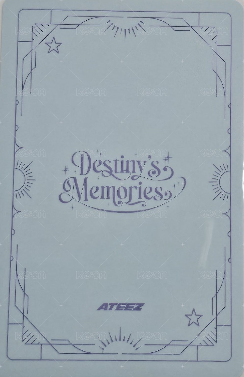 Destiny’s Memories 周邊卡 TOKYO HANDKERCHIEF 背面