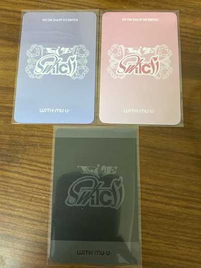 IVE Rei 直井怜 wmld 三張一組