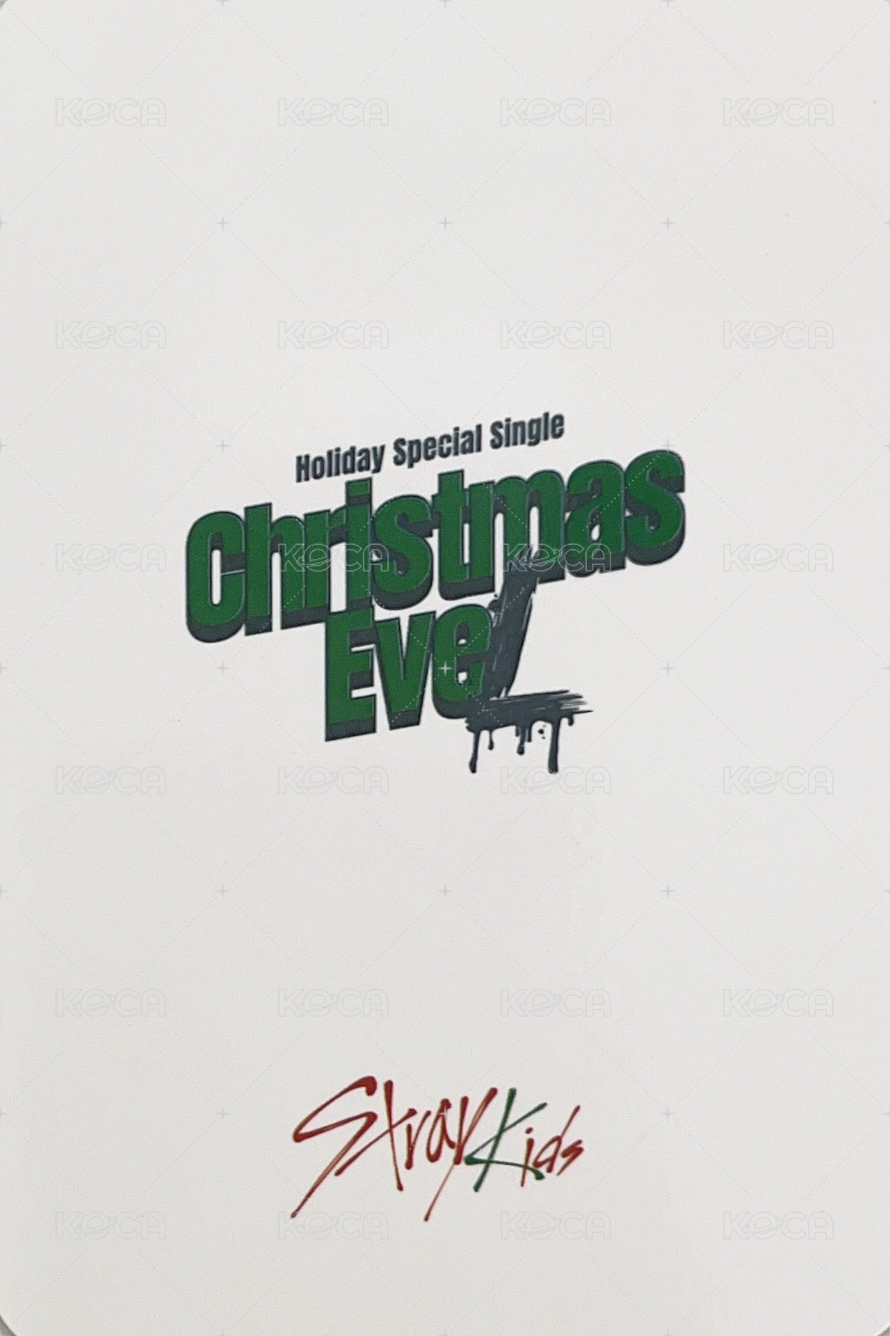 聖誕 yes24 特典卡  背面