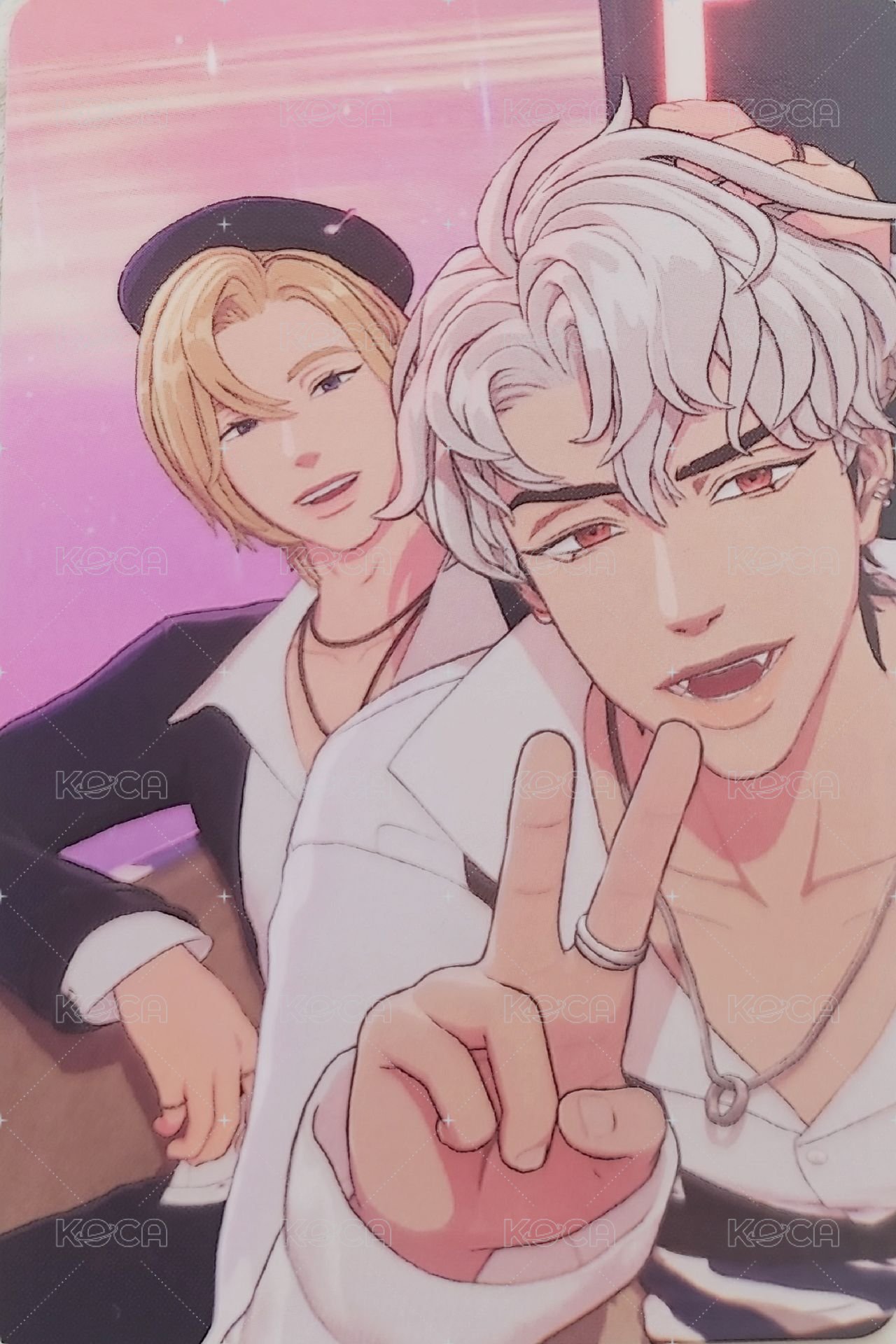 迷二 專輯卡 迷你cd專 雙人卡 正面