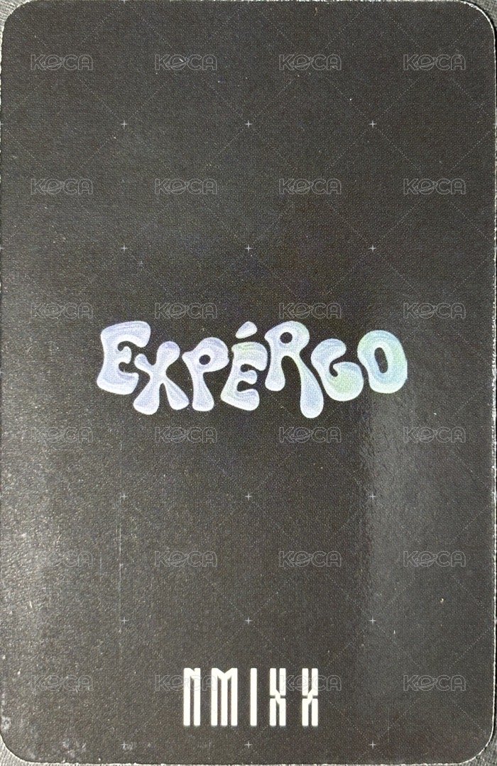 expérgo mp 幸運卡 LD 黑貓莉 背面