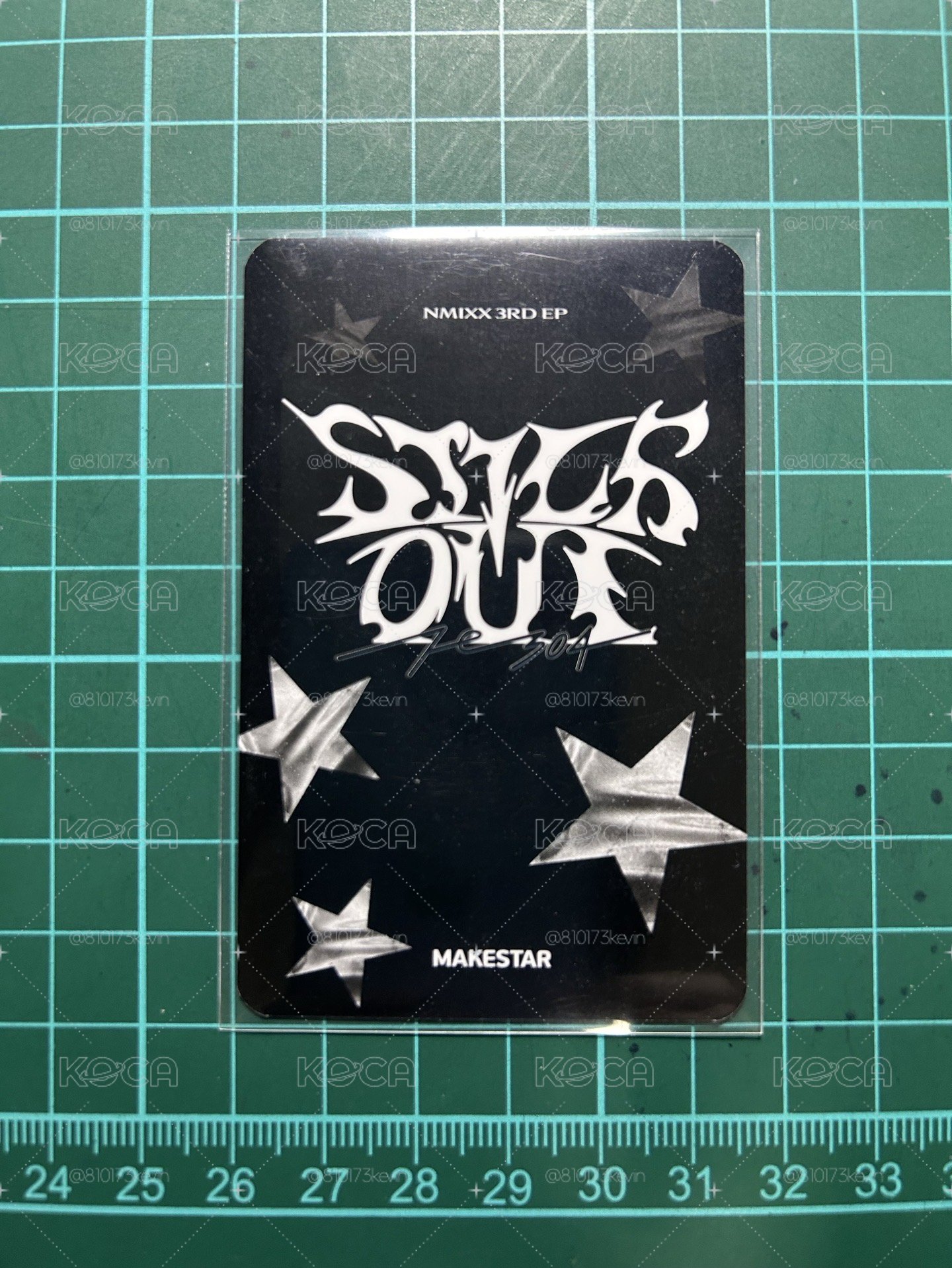 NMIXX STICK OUT MAKESTAR 幸運卡 特典 sullyoon 