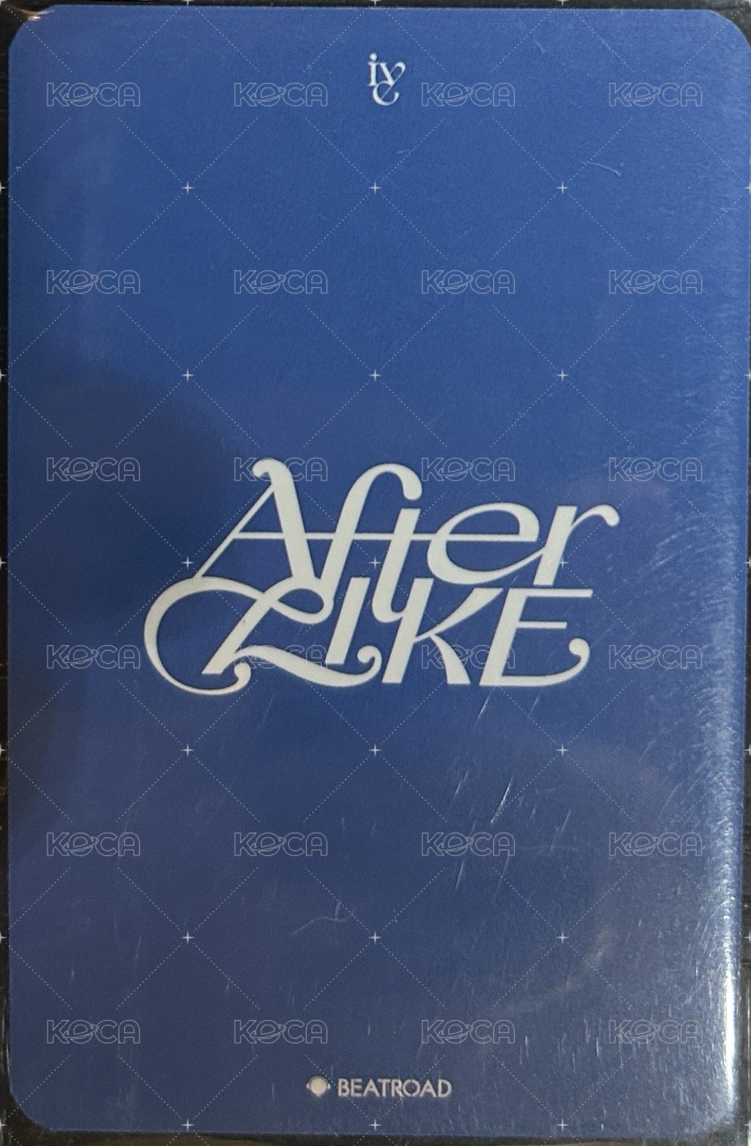 After LIKE br 簽售卡  背面