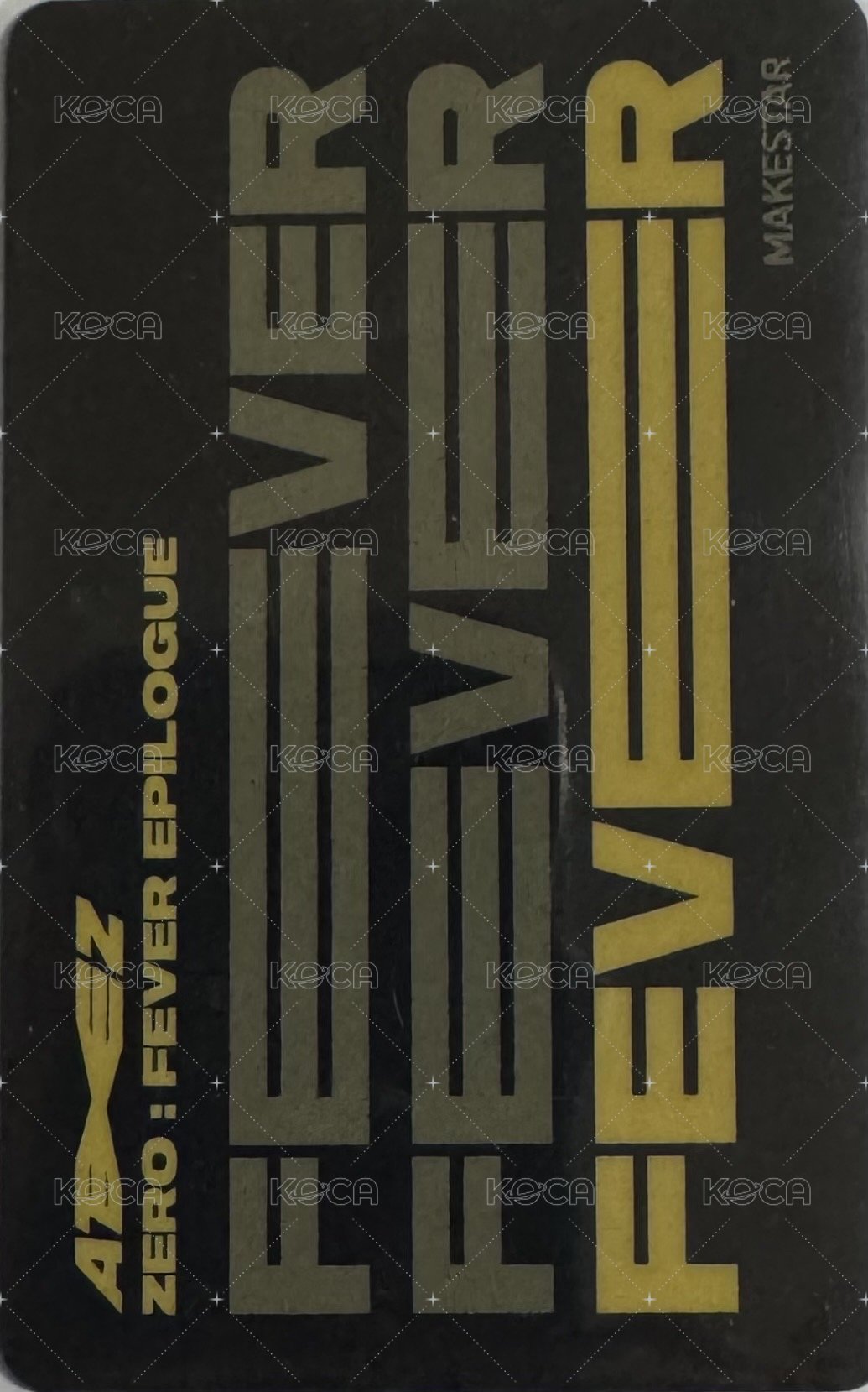 Fever Epilogue ms 幸運卡  背面