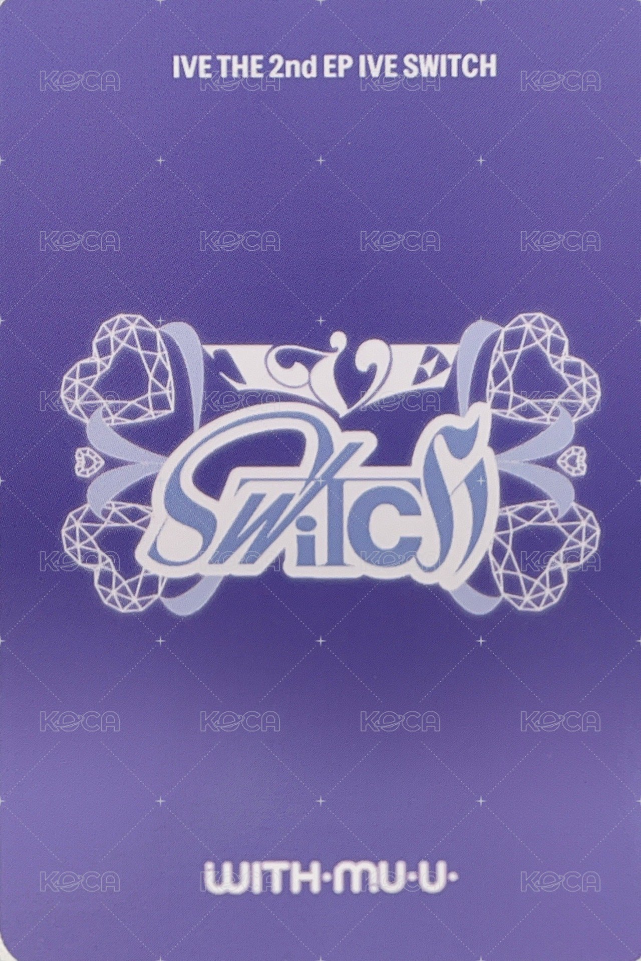 IVE SWITCH wm 4.0 簽售卡  背面