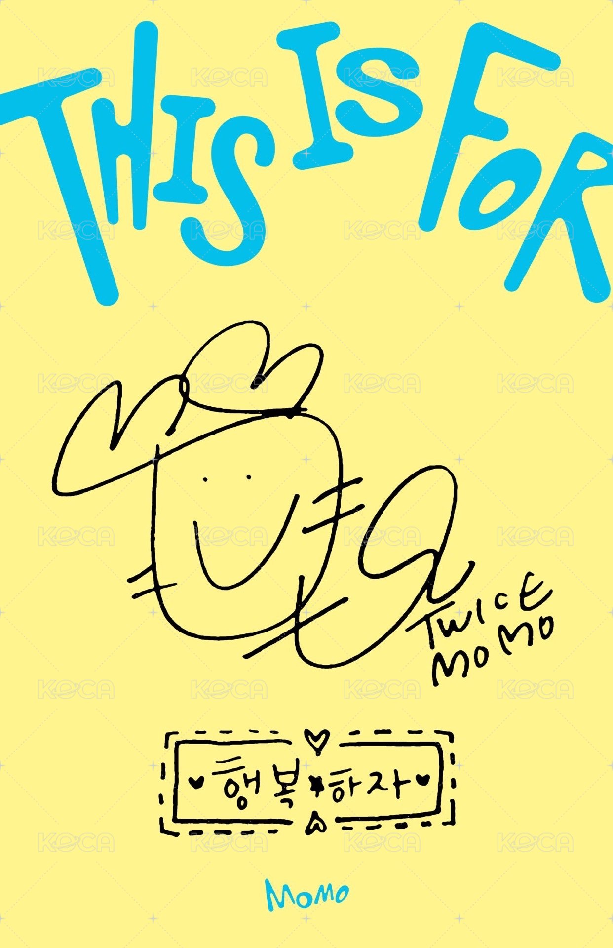 正規四 專輯卡 confetti ver. 背面