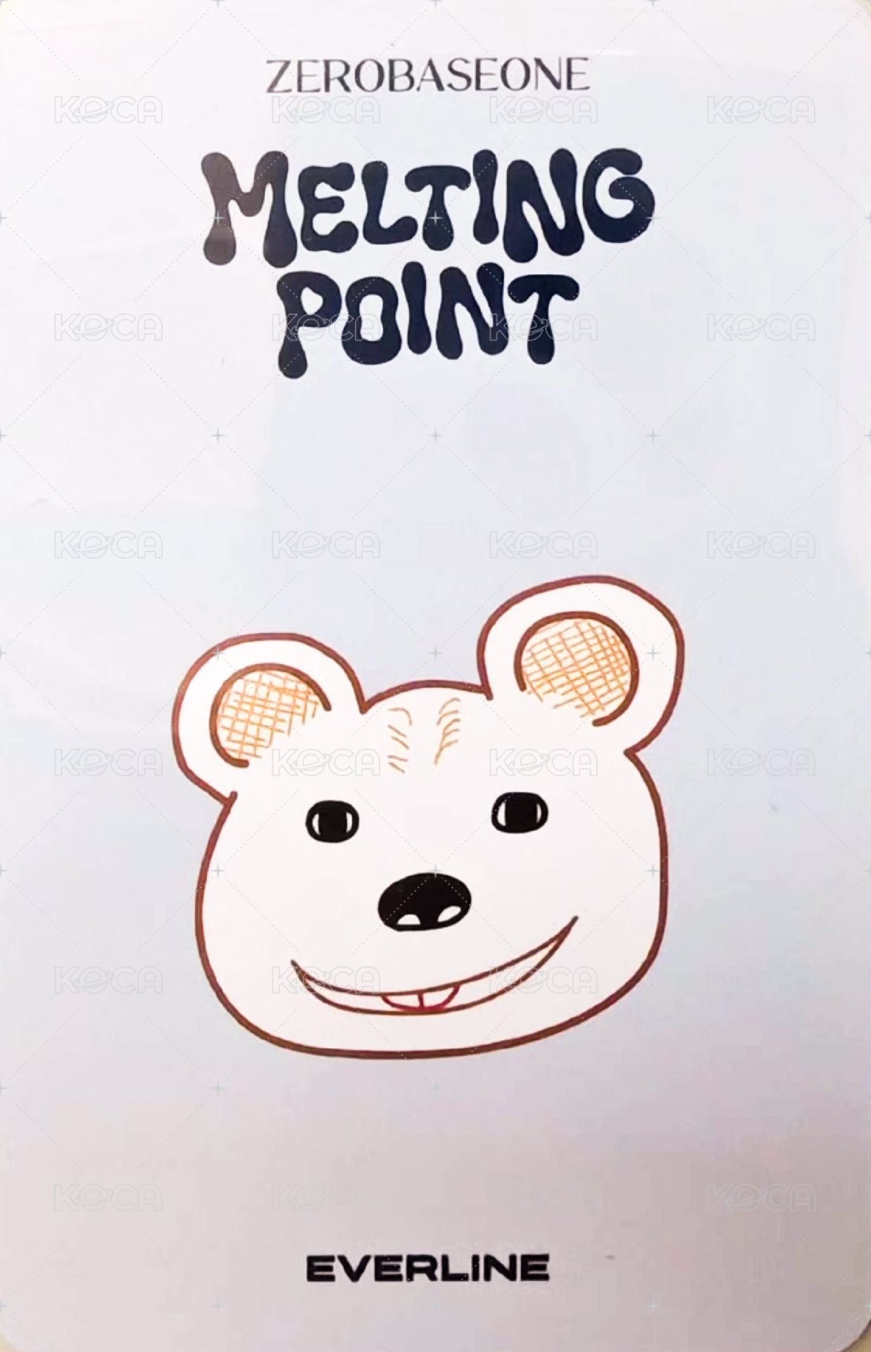 迷二 el 樂天 幸運卡 玩偶 ver. 背面