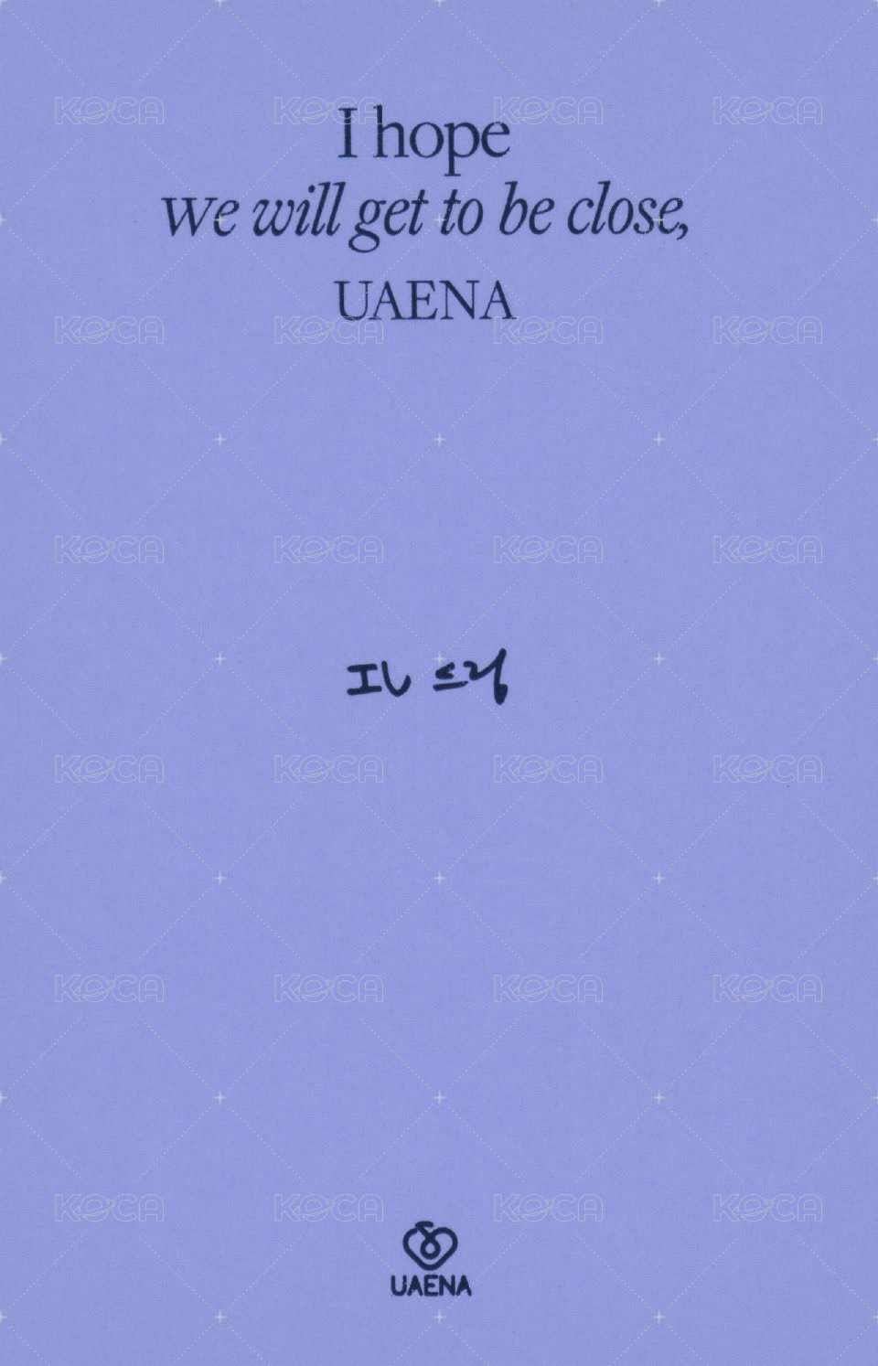 23’音波戒指 周邊卡  背面