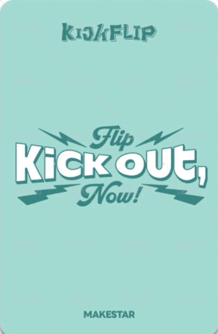 迷二 ms 2.0線下 簽售卡  背面